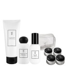 MedMelano Glow Getaway ZESTAW Krem fotoprotekcyjny adaptujący się do koloru skóry 50 ml + Esencja napinająca 100 ml + Lotion 200 ml + Słoiczki 4 szt