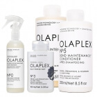 Olaplex Hair Care Set ZESTAW Kuracja rekonstruująca 155 ml + Odżywka 100 ml + Szampon 250 ml + Odżywka 250 ml