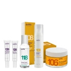 Purles Precious Exfoliator + Goddess Cream + Travel Products ZESTAW Peeling żelowy bogini 50 ml + Krem bogini 50 ml + Tonik 25 ml + Krem-żel 15 ml + Bogaty krem hyalurOxy 15 ml