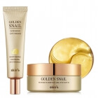Skin79 Golden Snail Intensive Eye Set ZESTAW Płatki pod oczy 60 szt + Krem pod oczy z ekstraktem ze śluzu ślimaka 35 ml
