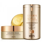 Skin79 Golden Snail Set ZESTAW Płatki pod oczy 60 szt + Krem BB SPF50+ 45 g