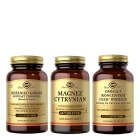 Solgar Healthy Set ZESTAW Różeniec górski 60 kapsułek + Magnez Cytrynian 60 tabletek + Omega-360 kapsułek